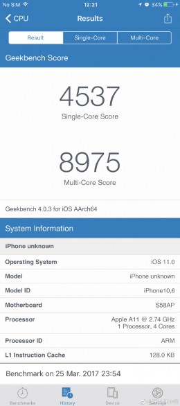 iPhone 8 Benchmark has absolutely destroyed the competition